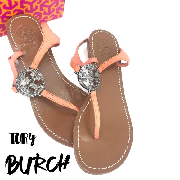 Tory Burch Shoes - Tory Burch Mini Miller leather sandles 🌺🌺🥺